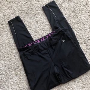 Nordic Track black spandex sport leggings